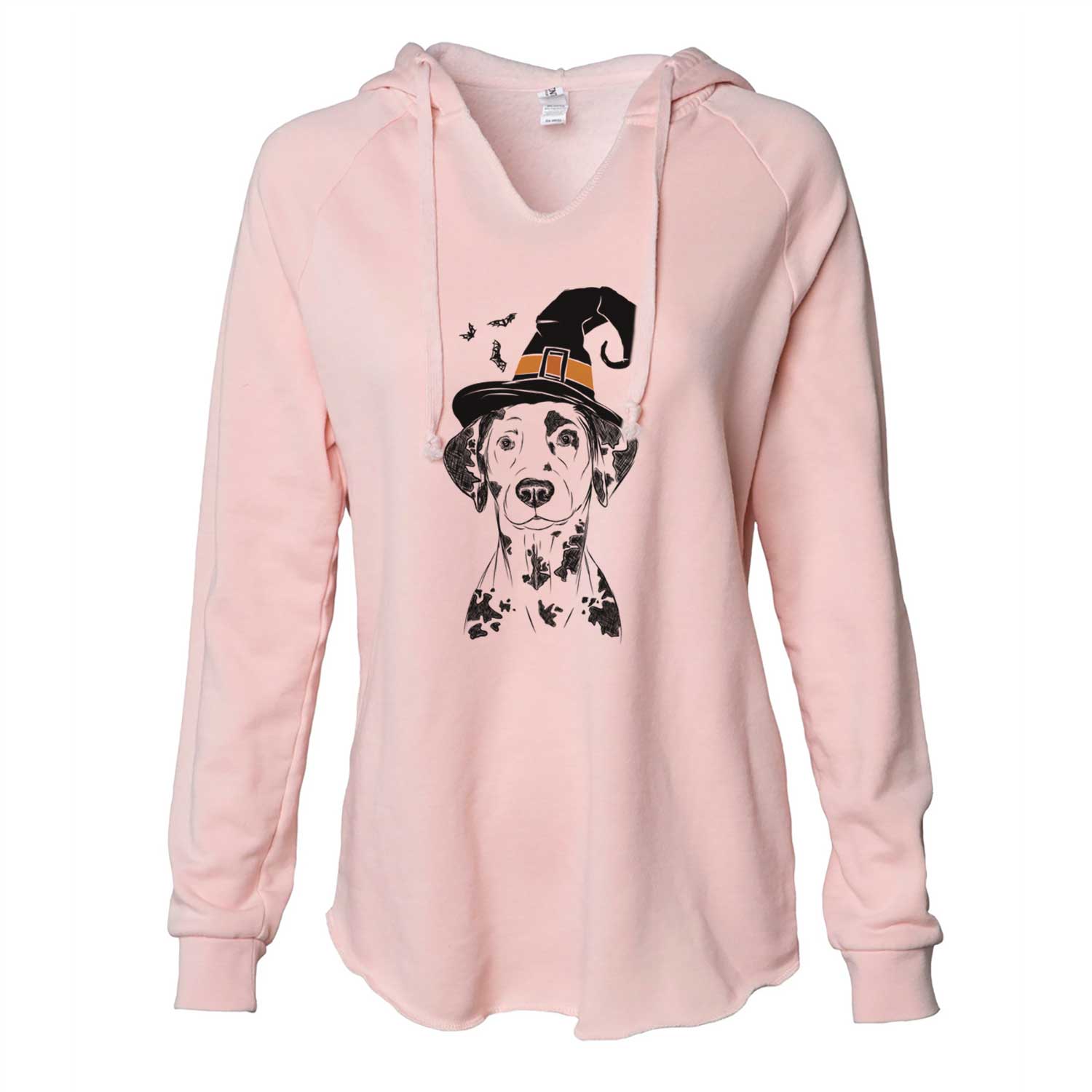 Witch Spot the Dalmatian - Cali Wave Hooded Sweatshirt