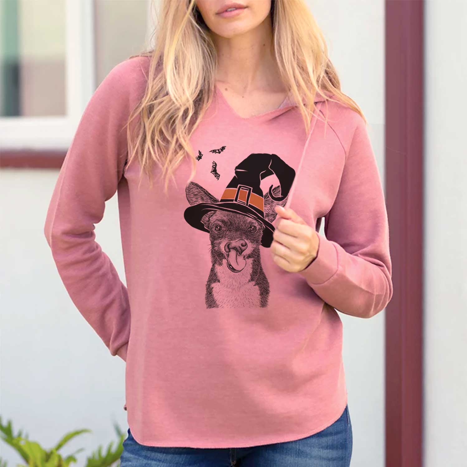 Witch Sprout the Chihuahua Mix - Cali Wave Hooded Sweatshirt