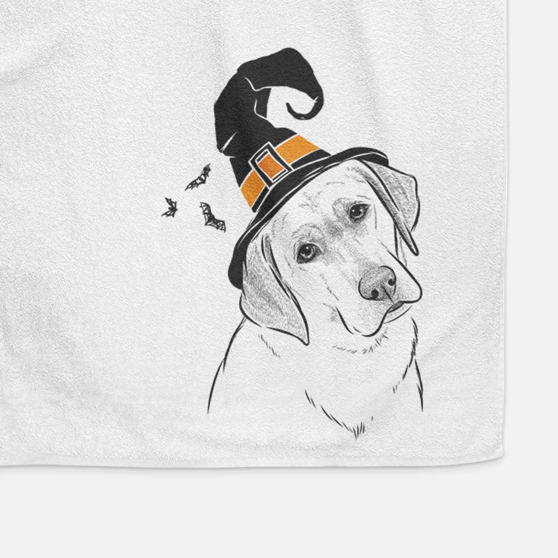 Stella the Yellow Lab Decorative Hand Towel