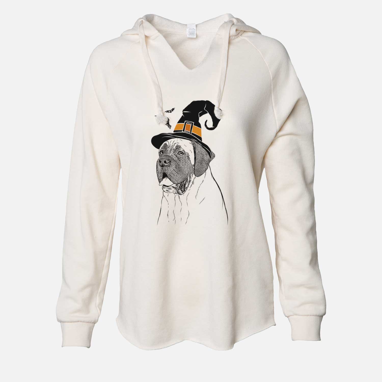 Witch Sterling the English Mastiff - Cali Wave Hooded Sweatshirt