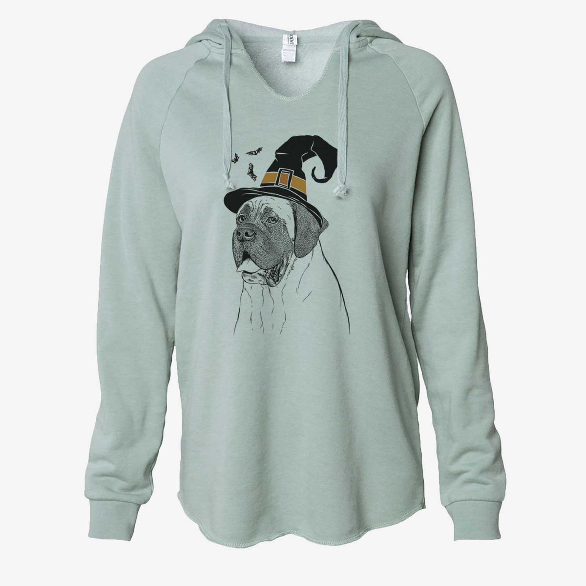 Witch Sterling the English Mastiff - Cali Wave Hooded Sweatshirt