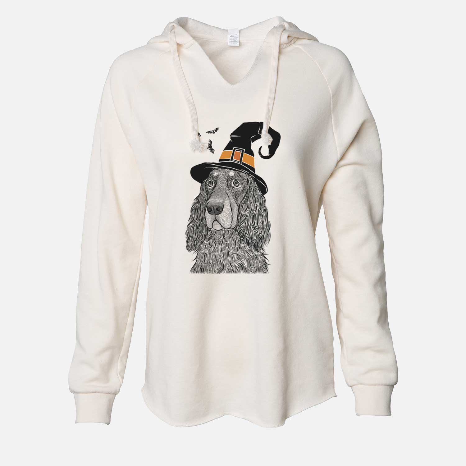 Witch Stormy the Gordon Setter - Cali Wave Hooded Sweatshirt