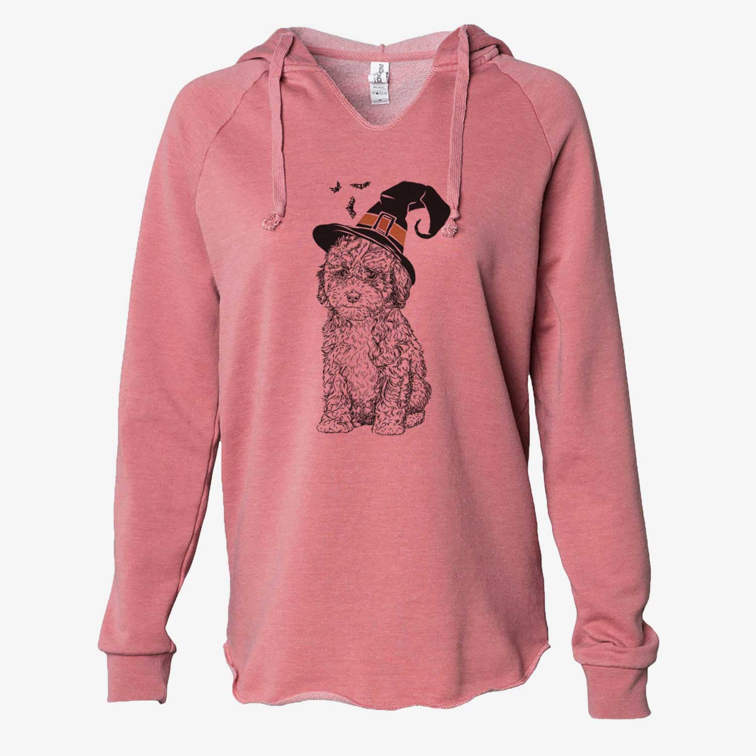 Witch Sweet Tea the Mini Doodle - Cali Wave Hooded Sweatshirt