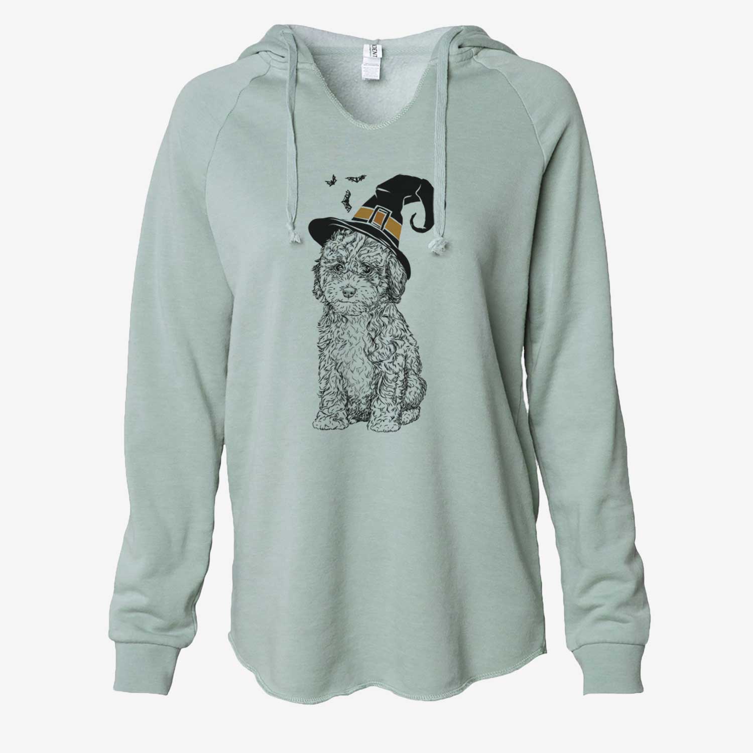 Witch Sweet Tea the Mini Doodle - Cali Wave Hooded Sweatshirt