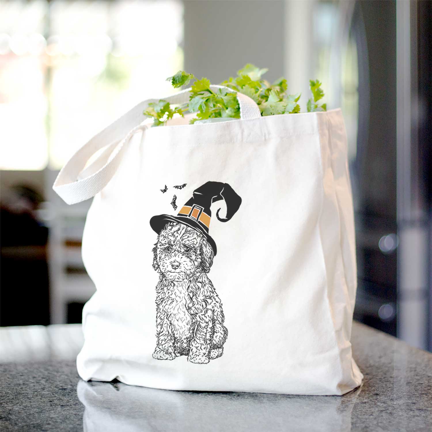 Sweet Tea the Mini Doodle - Tote Bag