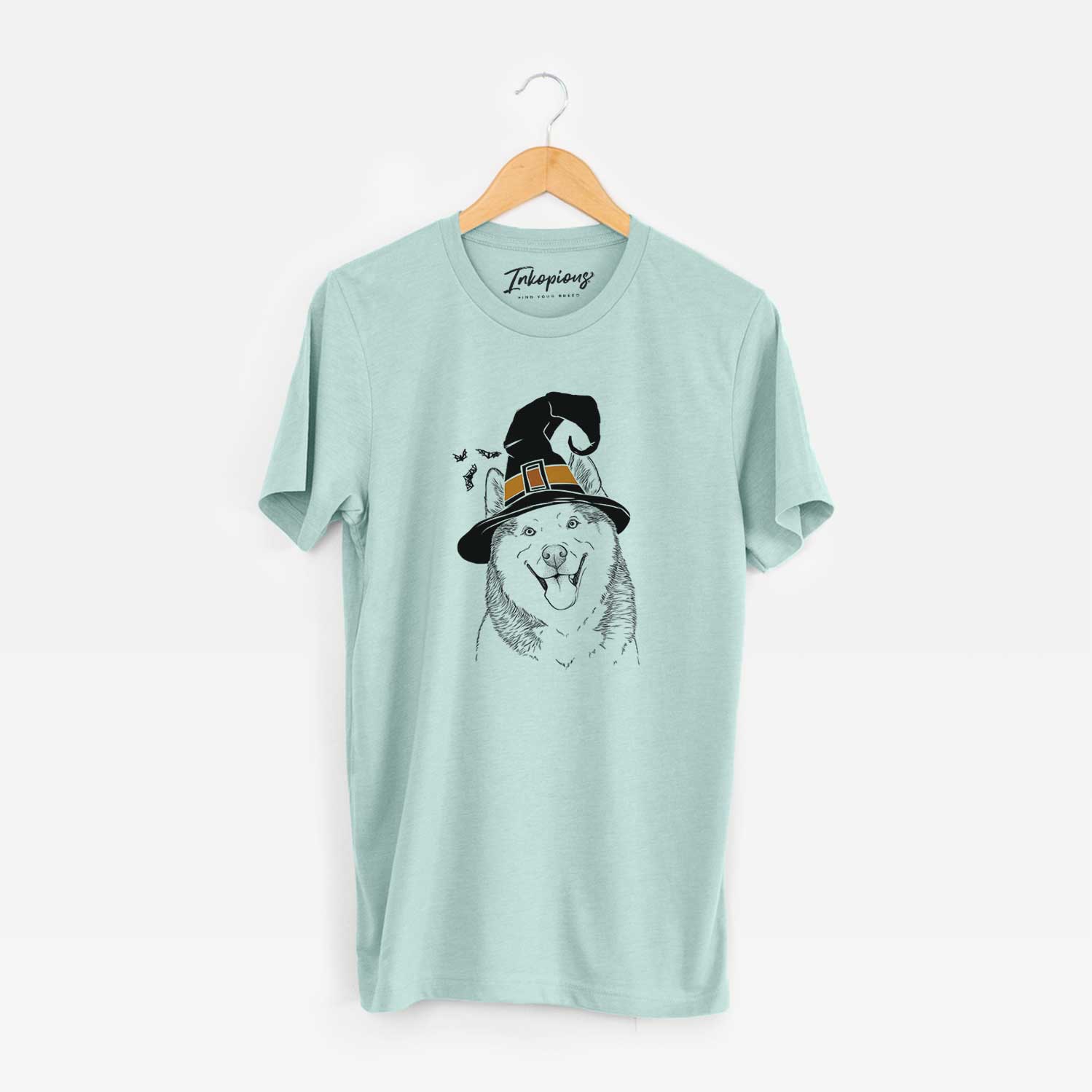 Witch Teak the Siberian Husky - Unisex Crewneck