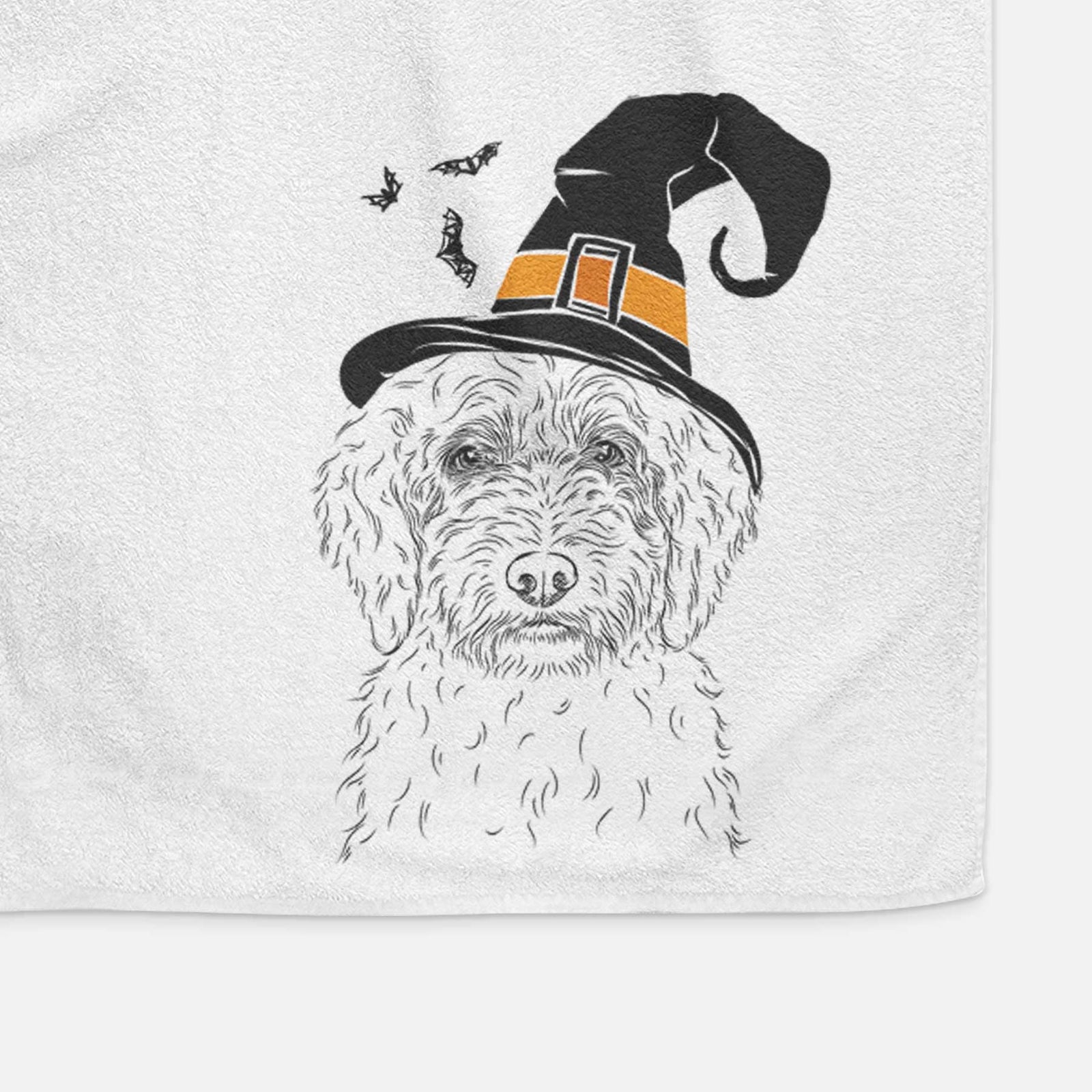 Teddy the Labradoodle Decorative Hand Towel