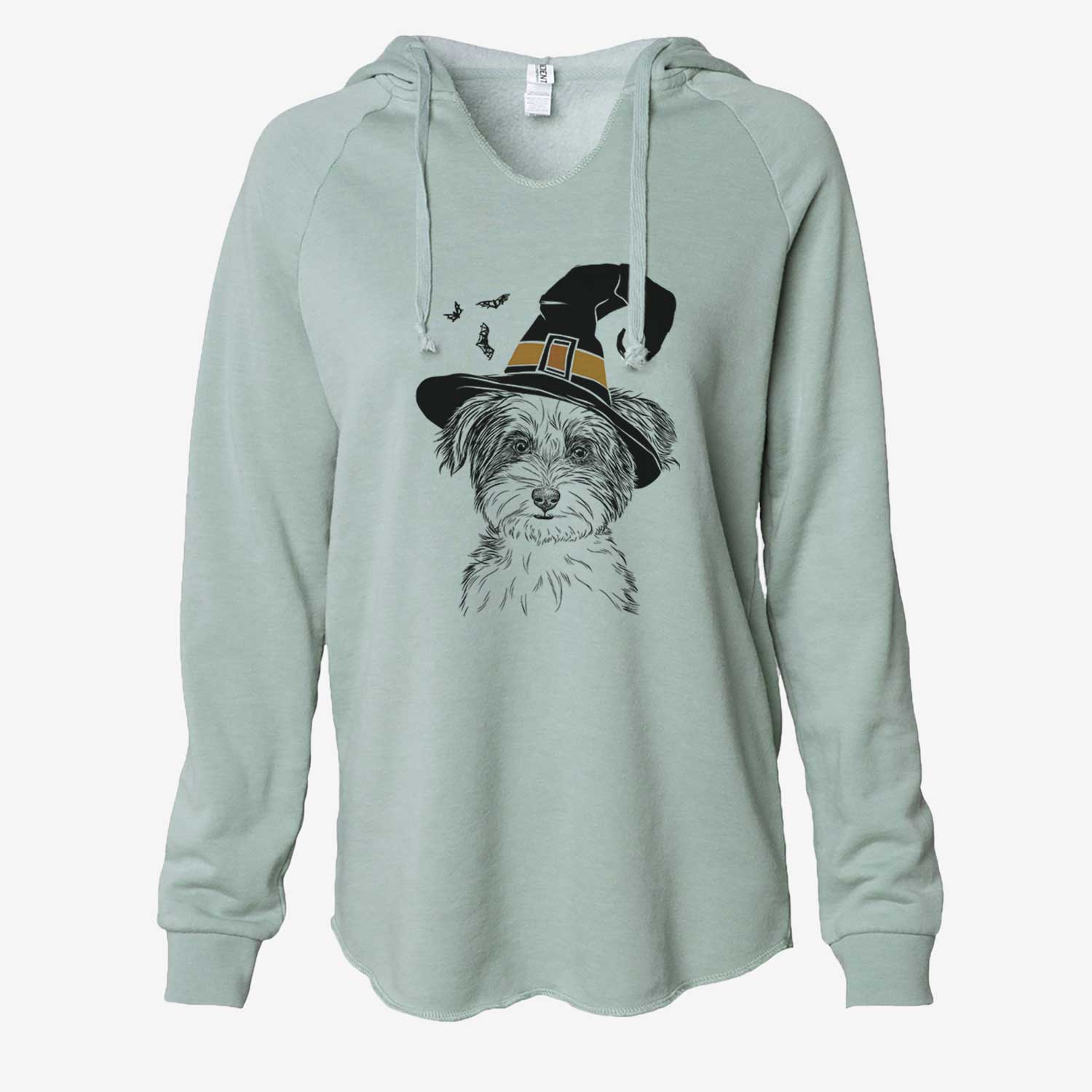 Witch Teddy the Havanese - Cali Wave Hooded Sweatshirt