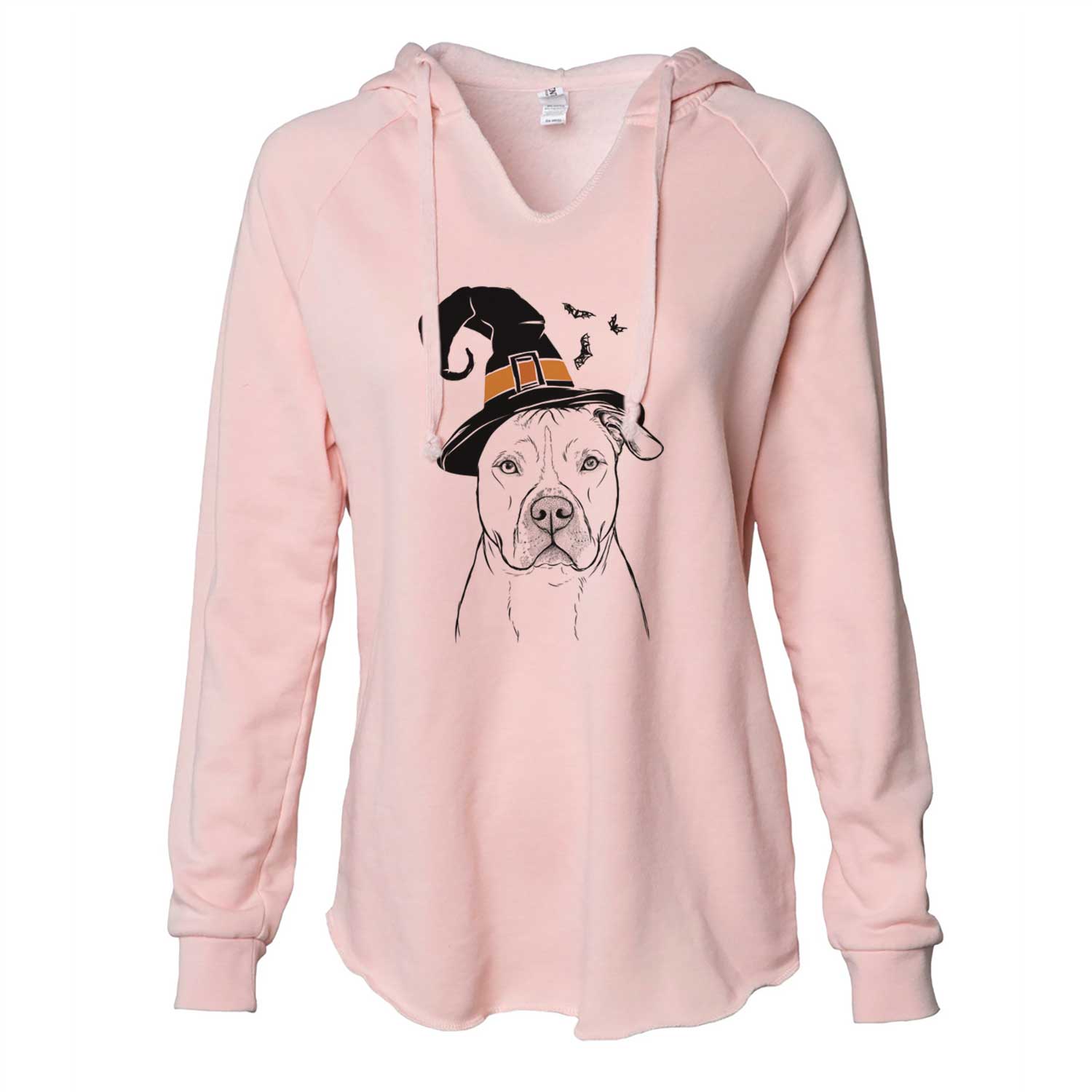 Witch Teddy Jam the Pitbull - Cali Wave Hooded Sweatshirt