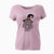 Witch Teddy the Mini Poodle - Women's V-neck Shirt