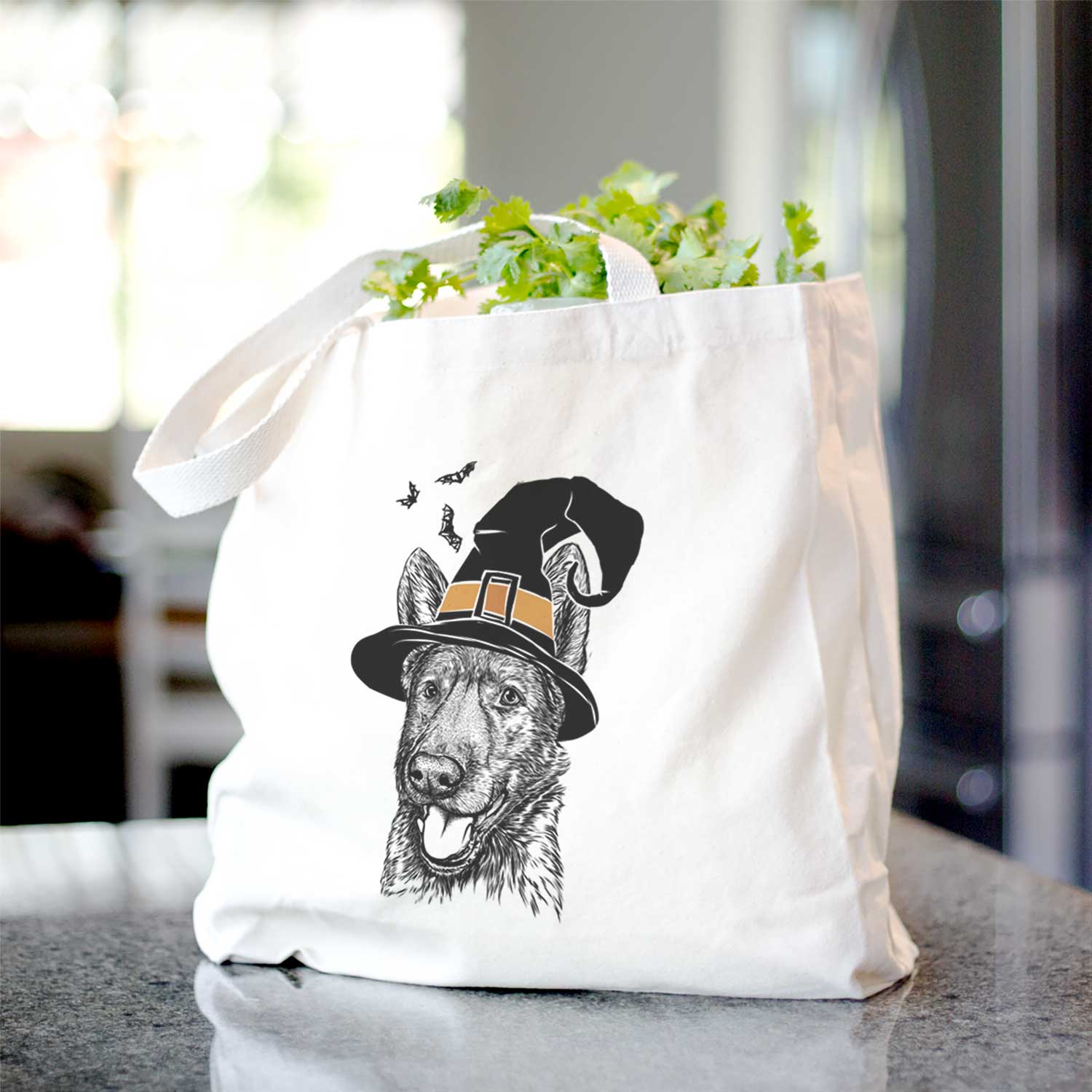 Tena the German Shepherd - Tote Bag