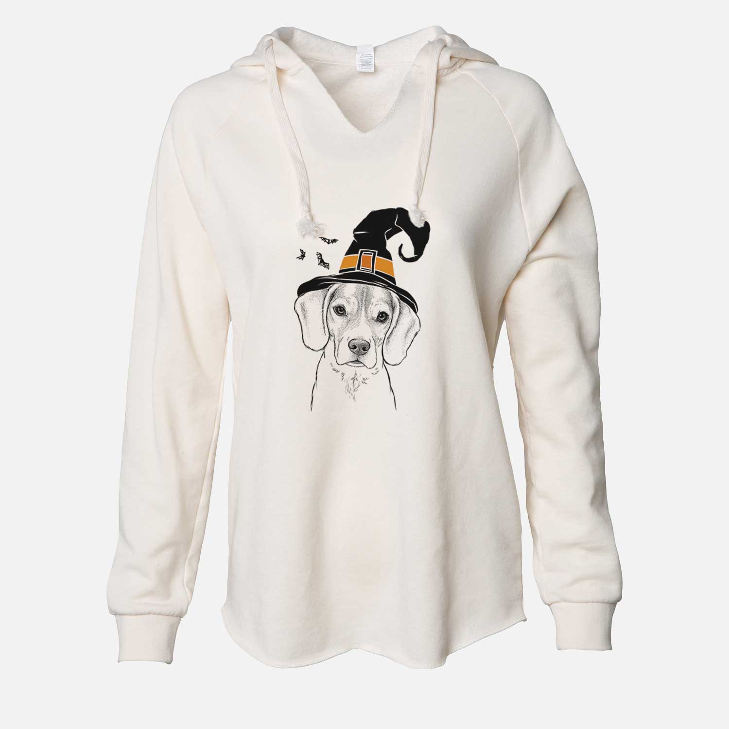 Witch Thea the Beagle - Cali Wave Hooded Sweatshirt