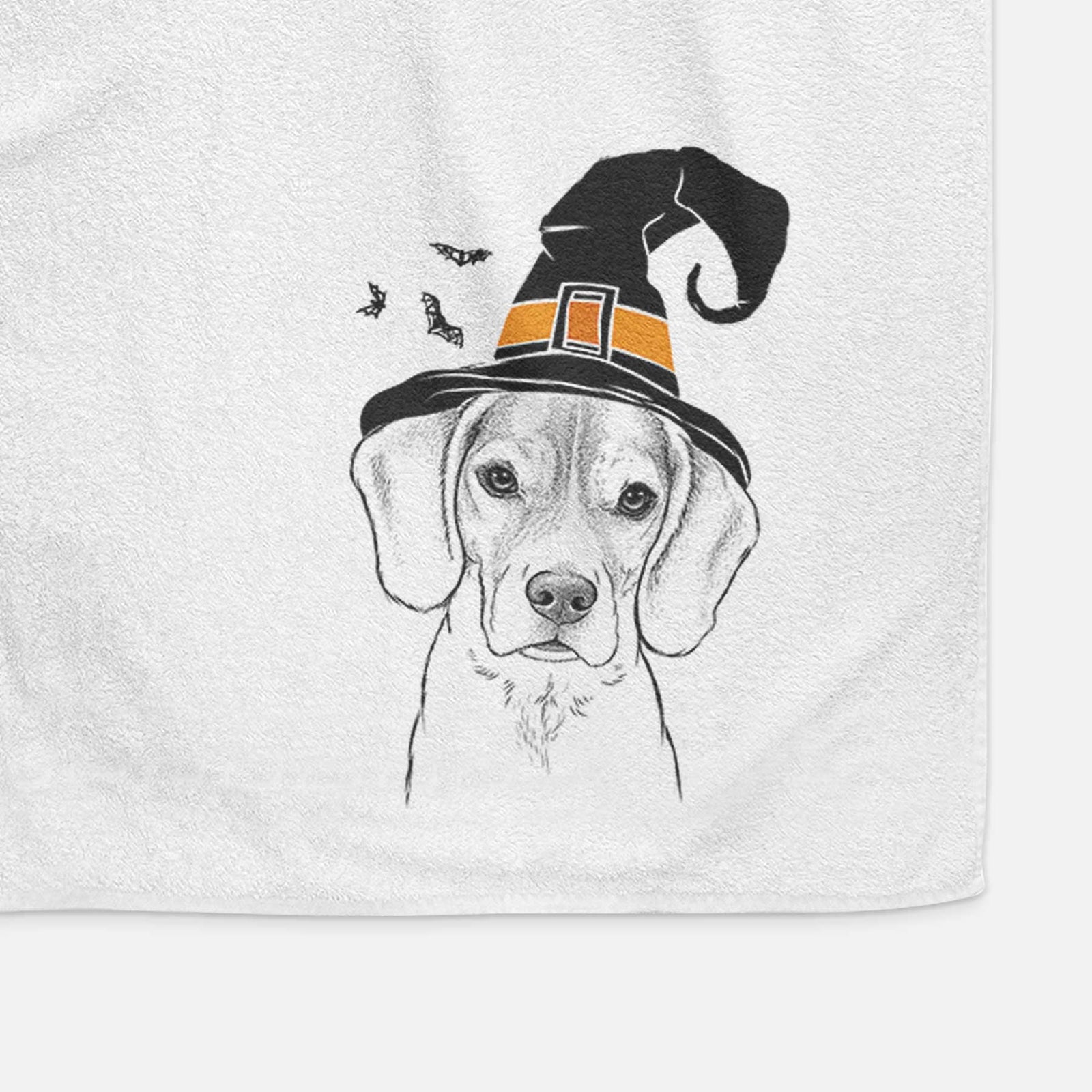 Thea the Beagle Decorative Hand Towel