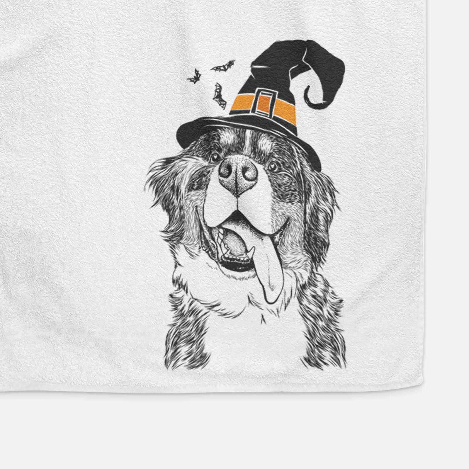 Theo the Bernese Mountain Dog Decorative Hand Towel