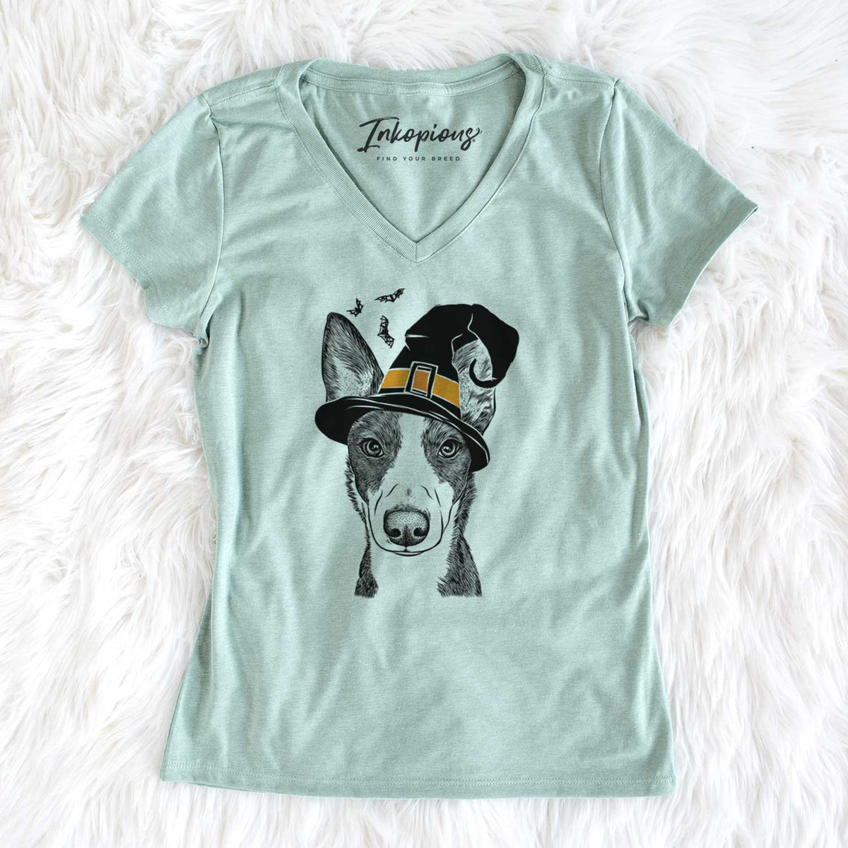 Witch Tigm the Bippet - Women's V-neck Shirt