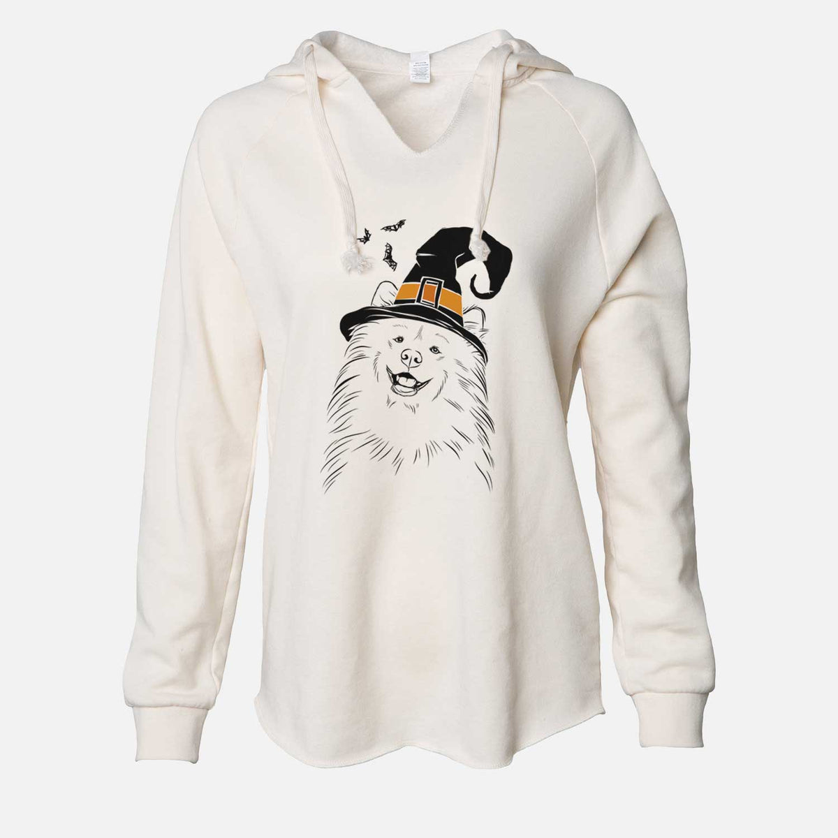 Witch Tillie the Samoyed - Cali Wave Hooded Sweatshirt