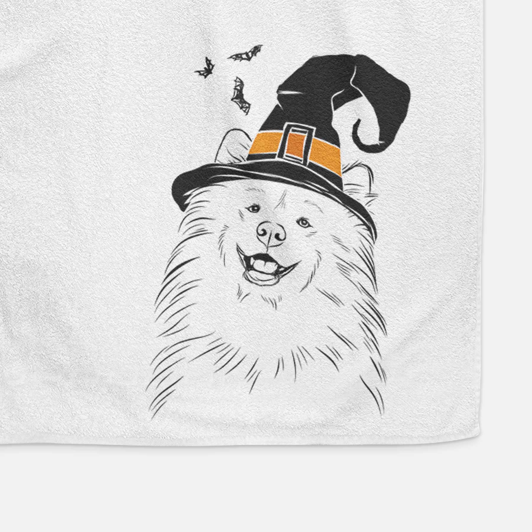 Tillie the Samoyed Decorative Hand Towel