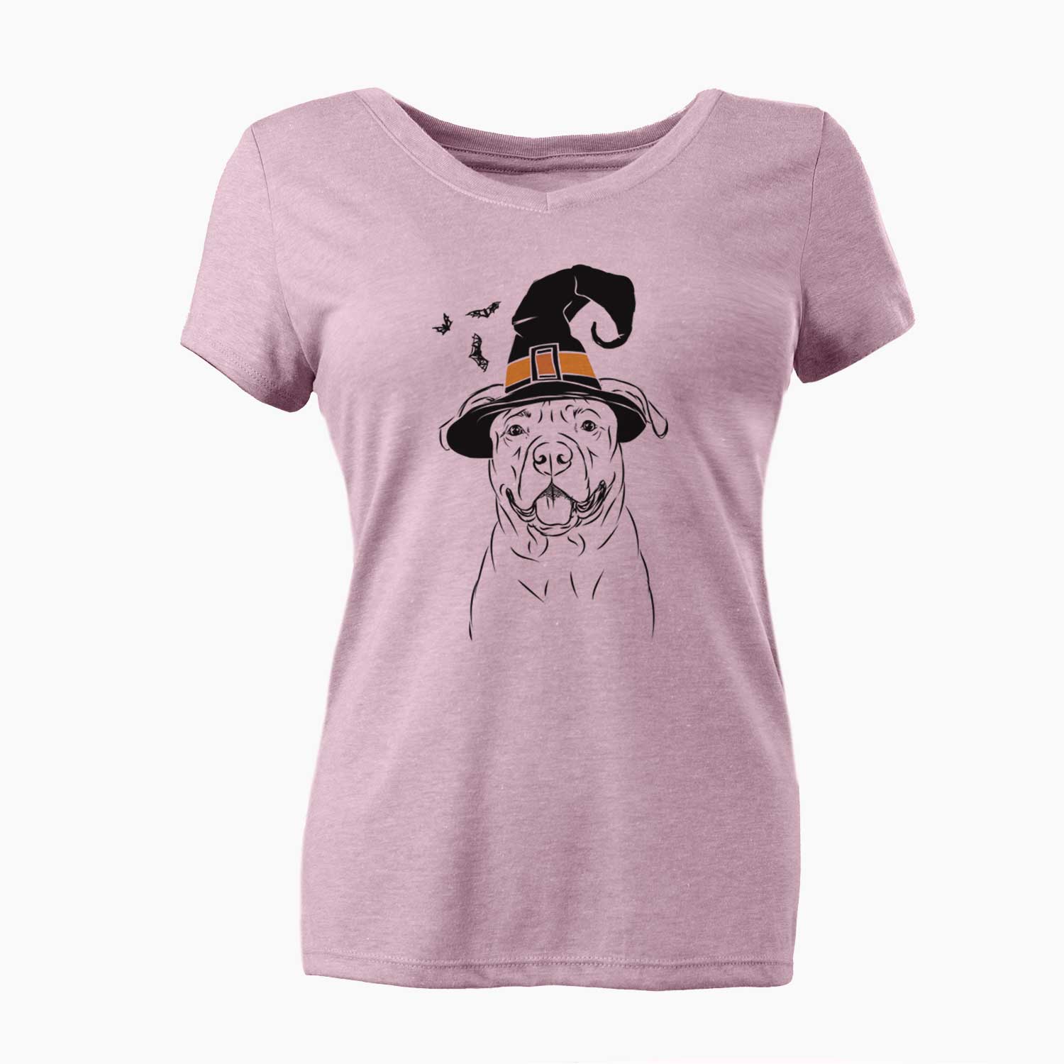 Witch Timmy the Mixed Breed - Women's V-neck Shirt