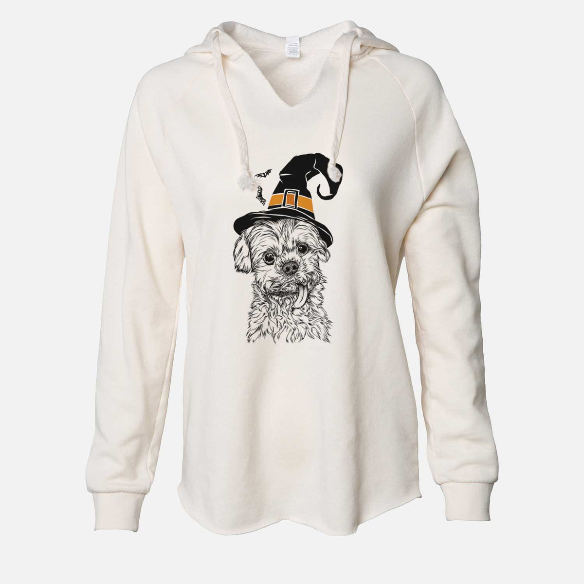 Witch Tiny Titan the Shih Tzu - Cali Wave Hooded Sweatshirt