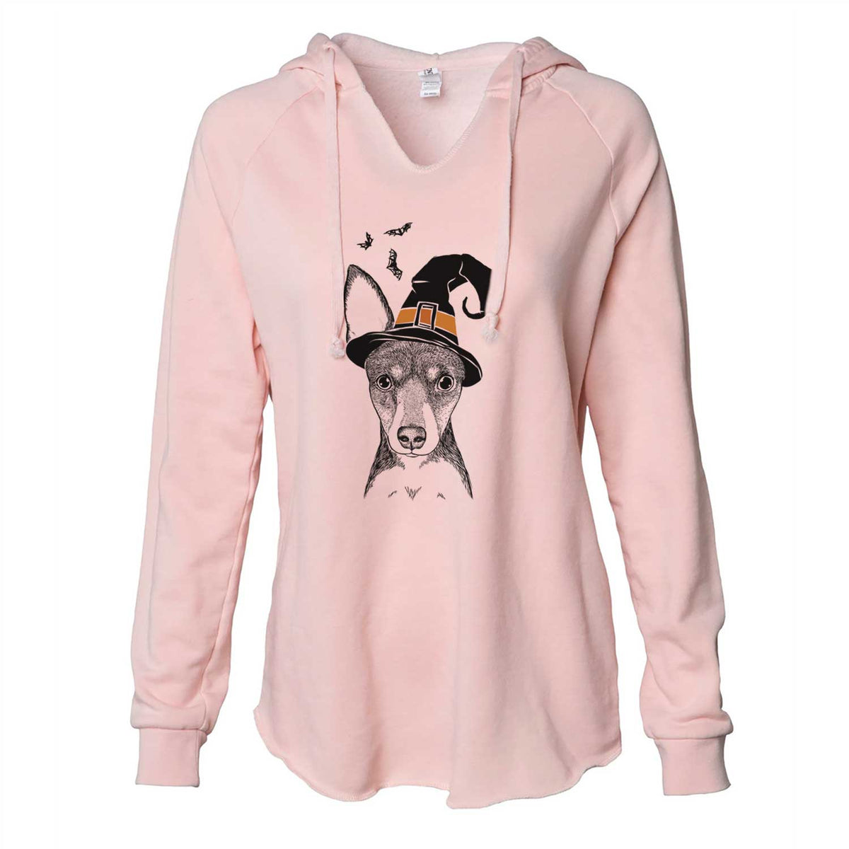 Witch Tiny the Toy Fox Terrier - Cali Wave Hooded Sweatshirt