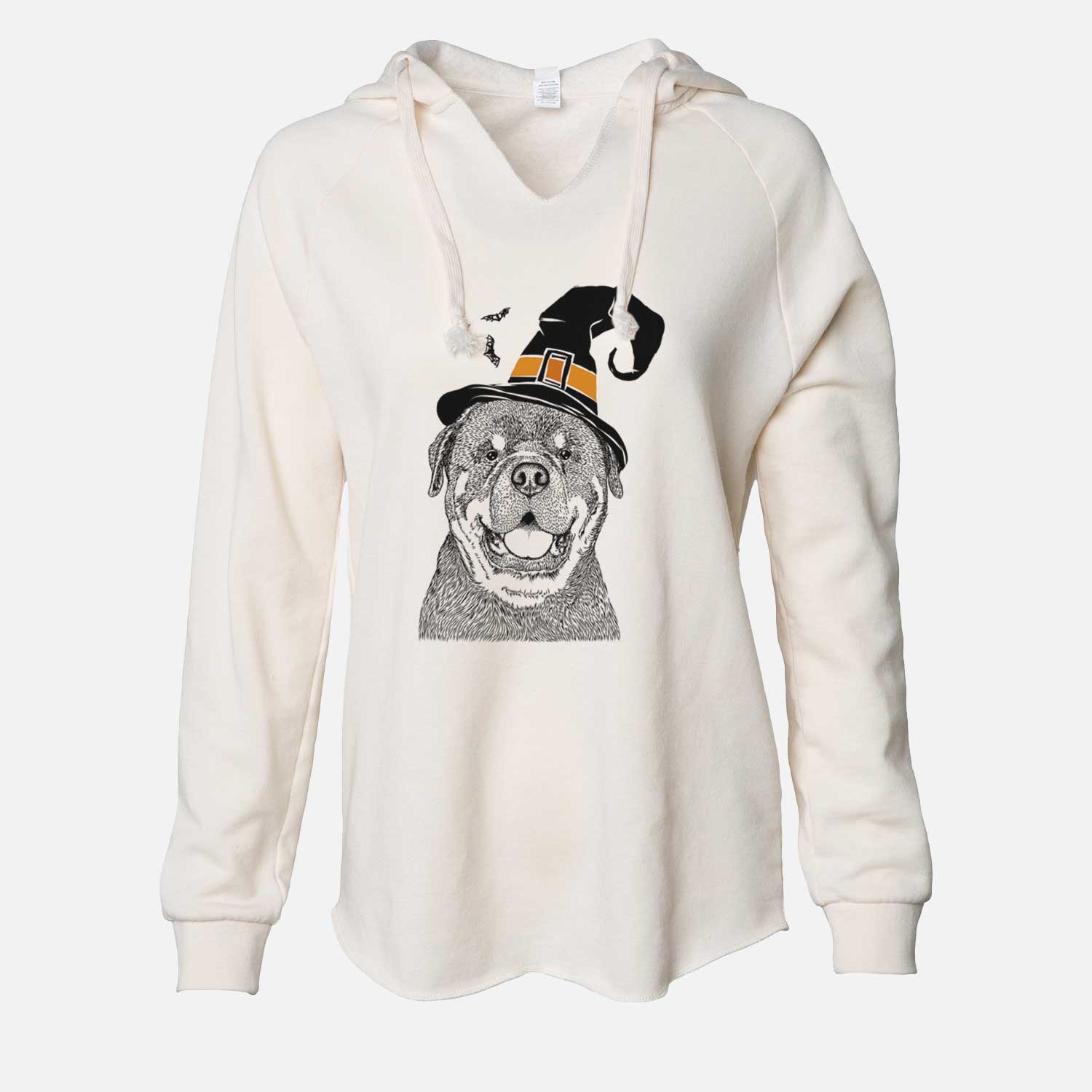 Witch Titan the Rottweiler - Cali Wave Hooded Sweatshirt