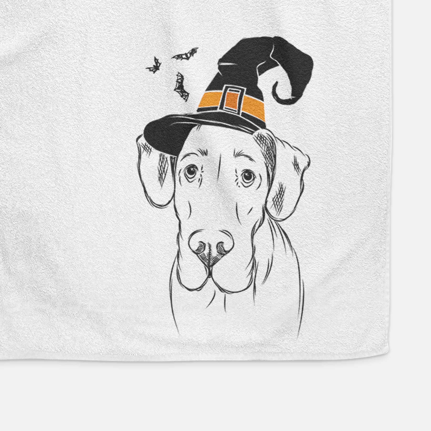 Titus the Great Dane Decorative Hand Towel