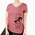 Witch Titus the Great Dane - Women's V-neck Shirt