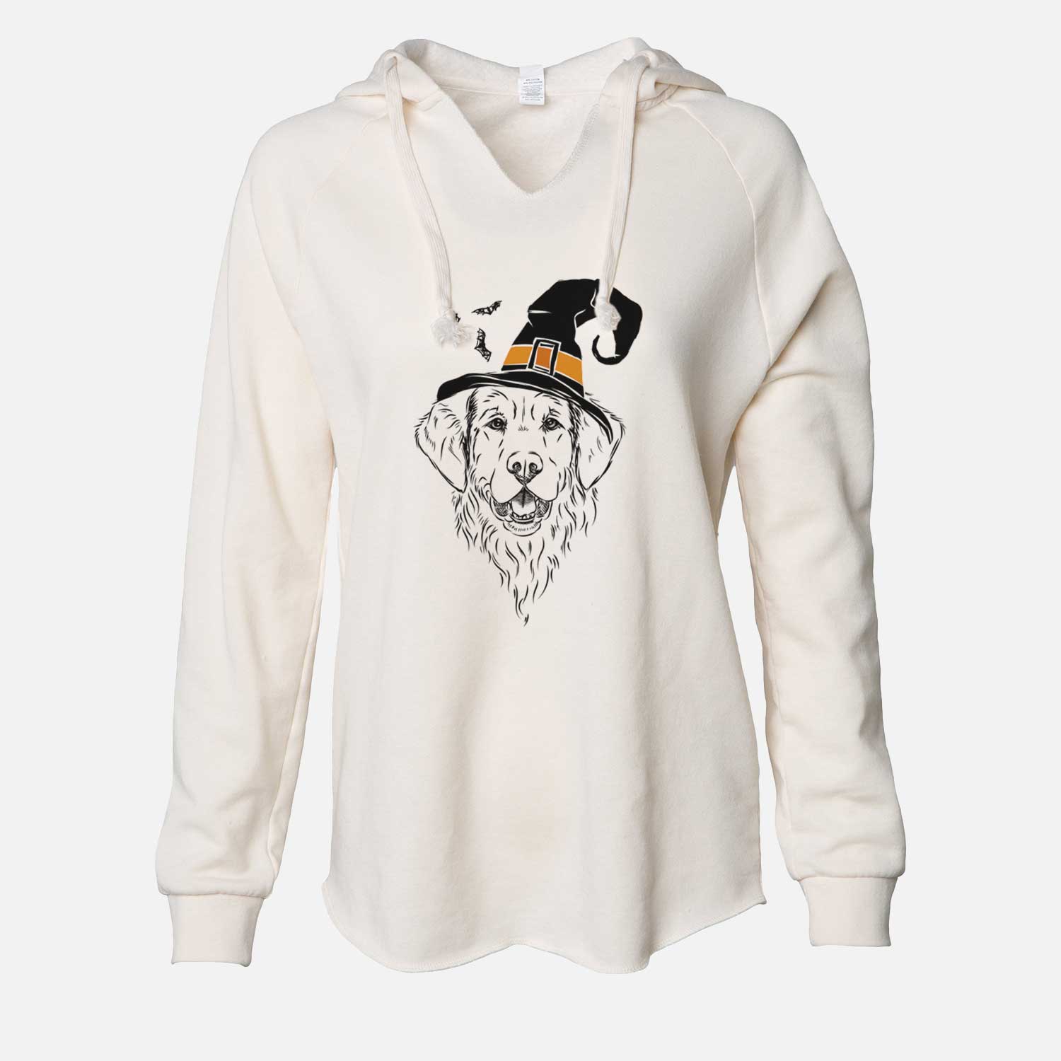 Witch Toby the Golden Retriever - Cali Wave Hooded Sweatshirt