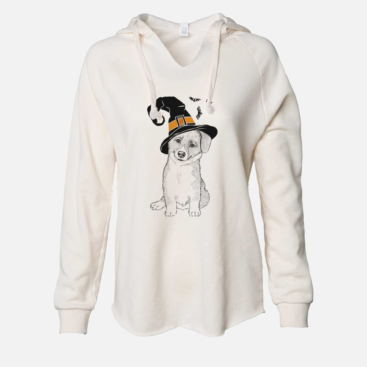 Witch Toby the Corgi Puppy - Cali Wave Hooded Sweatshirt