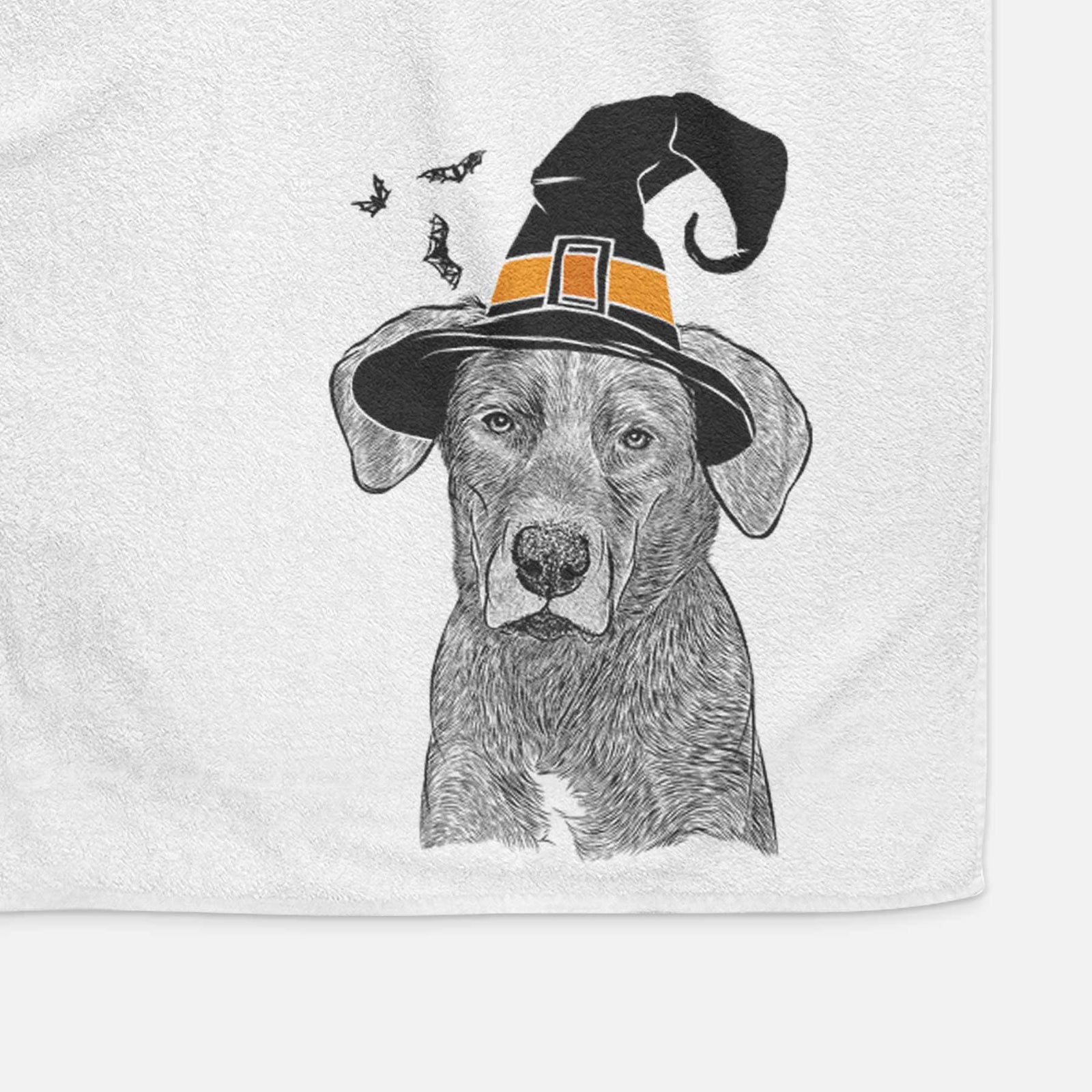 Tom the Lab Dane Mix Decorative Hand Towel