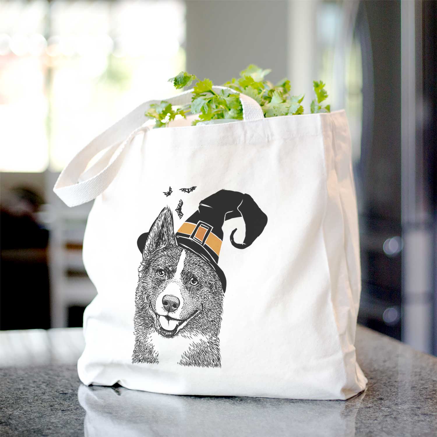 Tosca the Karelian Bear Dog - Tote Bag