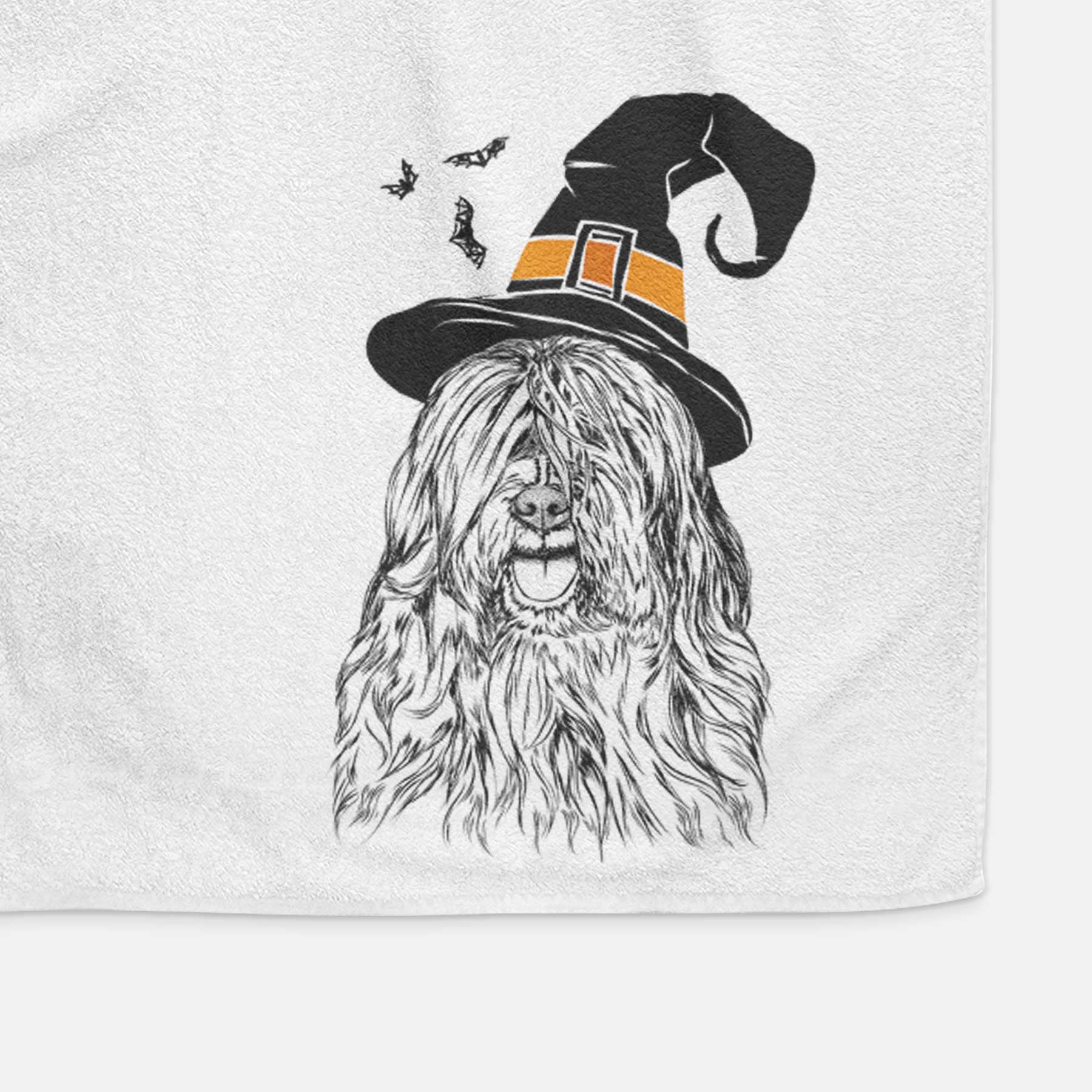 Trinket the Tibetan Terrier Decorative Hand Towel