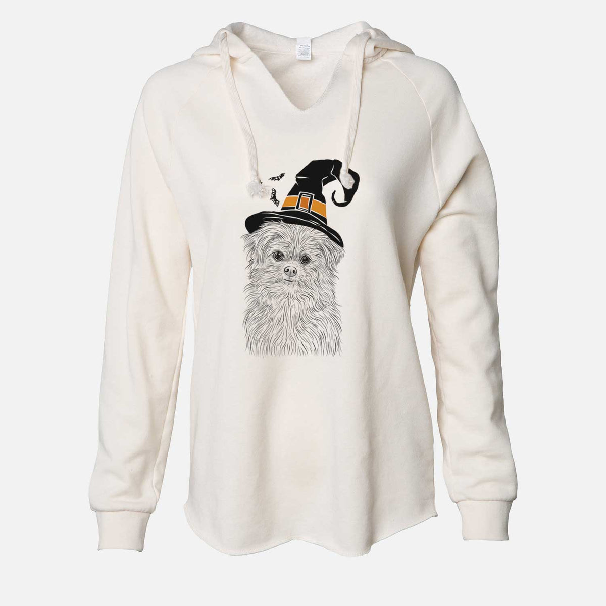 Witch Trixie the Terrier Mix - Cali Wave Hooded Sweatshirt
