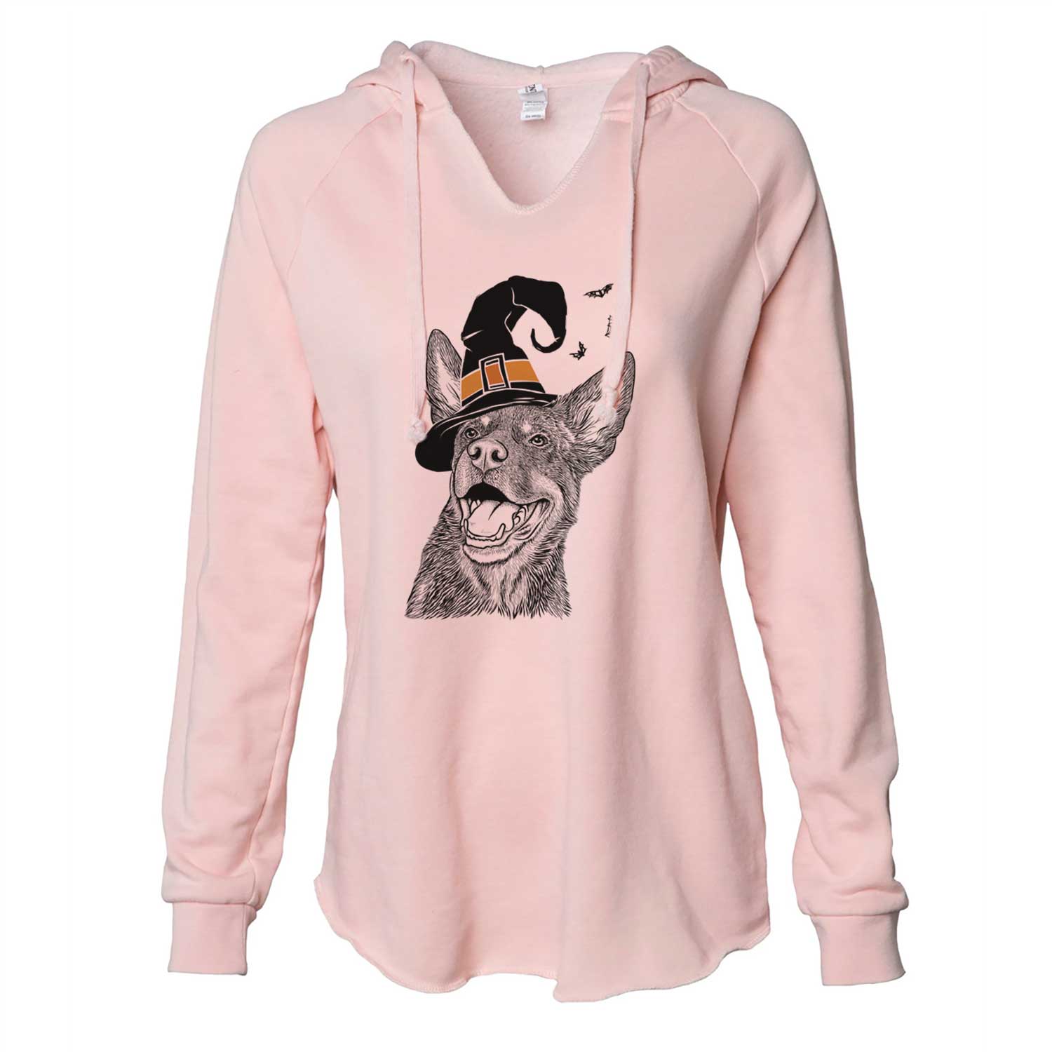 Witch Tucker the Australian Kelpie - Cali Wave Hooded Sweatshirt