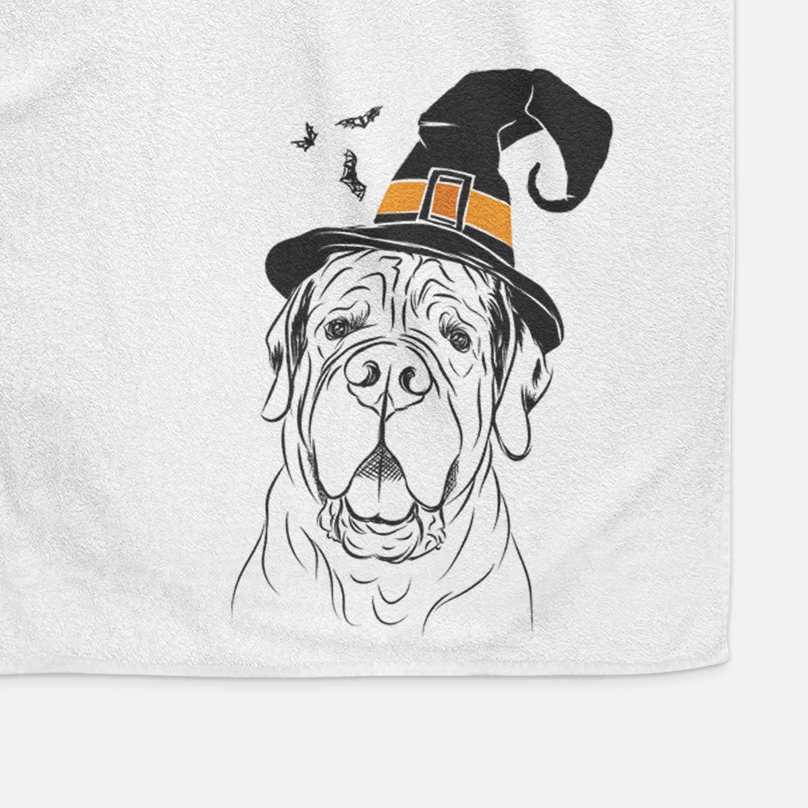 Tufton the English Mastiff Decorative Hand Towel