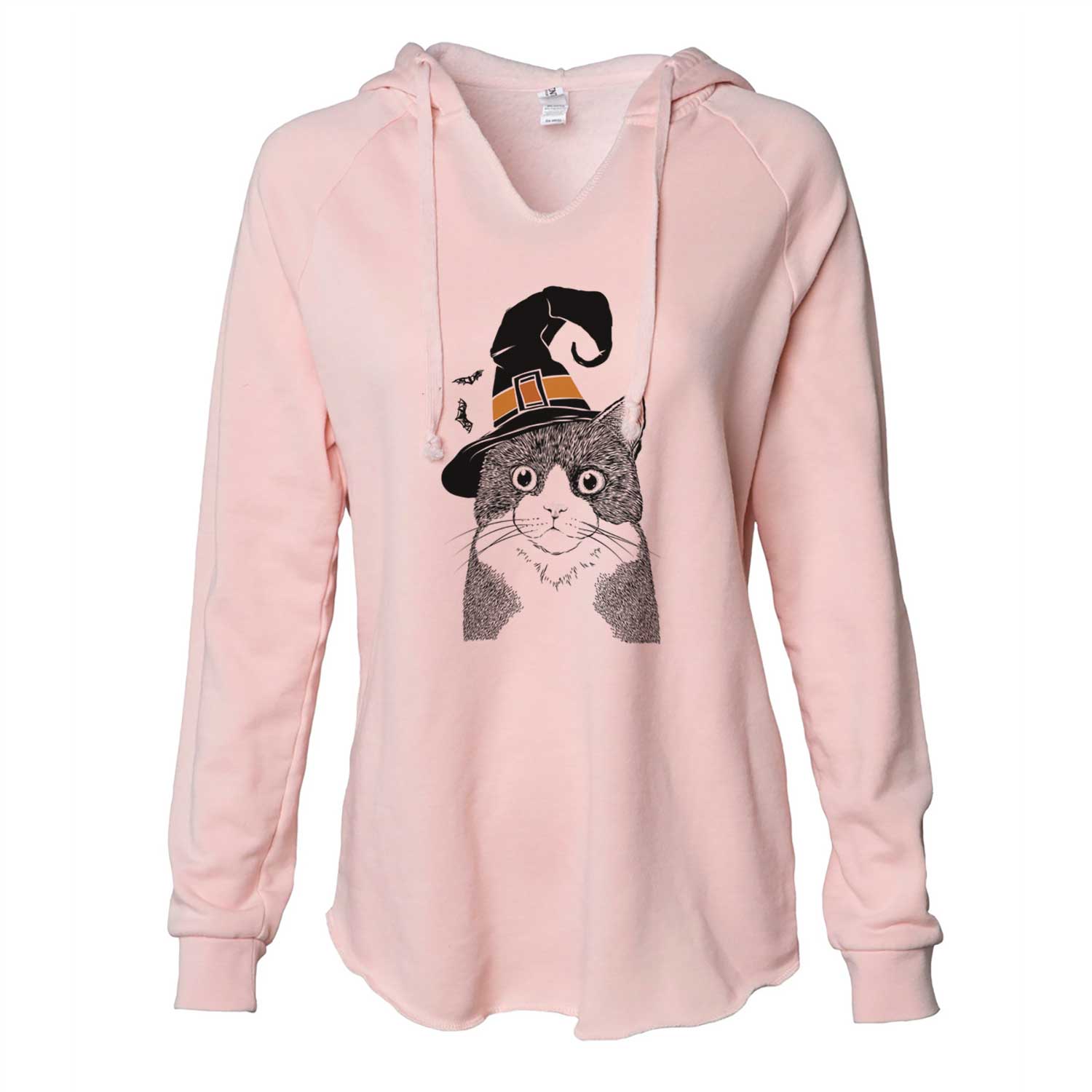 Witch Tux the Tuxedo Cat - Cali Wave Hooded Sweatshirt