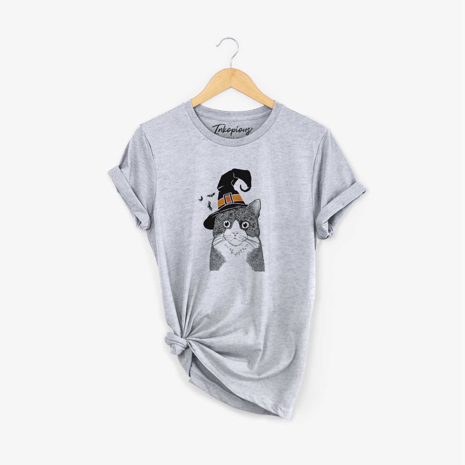 Witch Tux the Tuxedo Cat - Unisex Crewneck