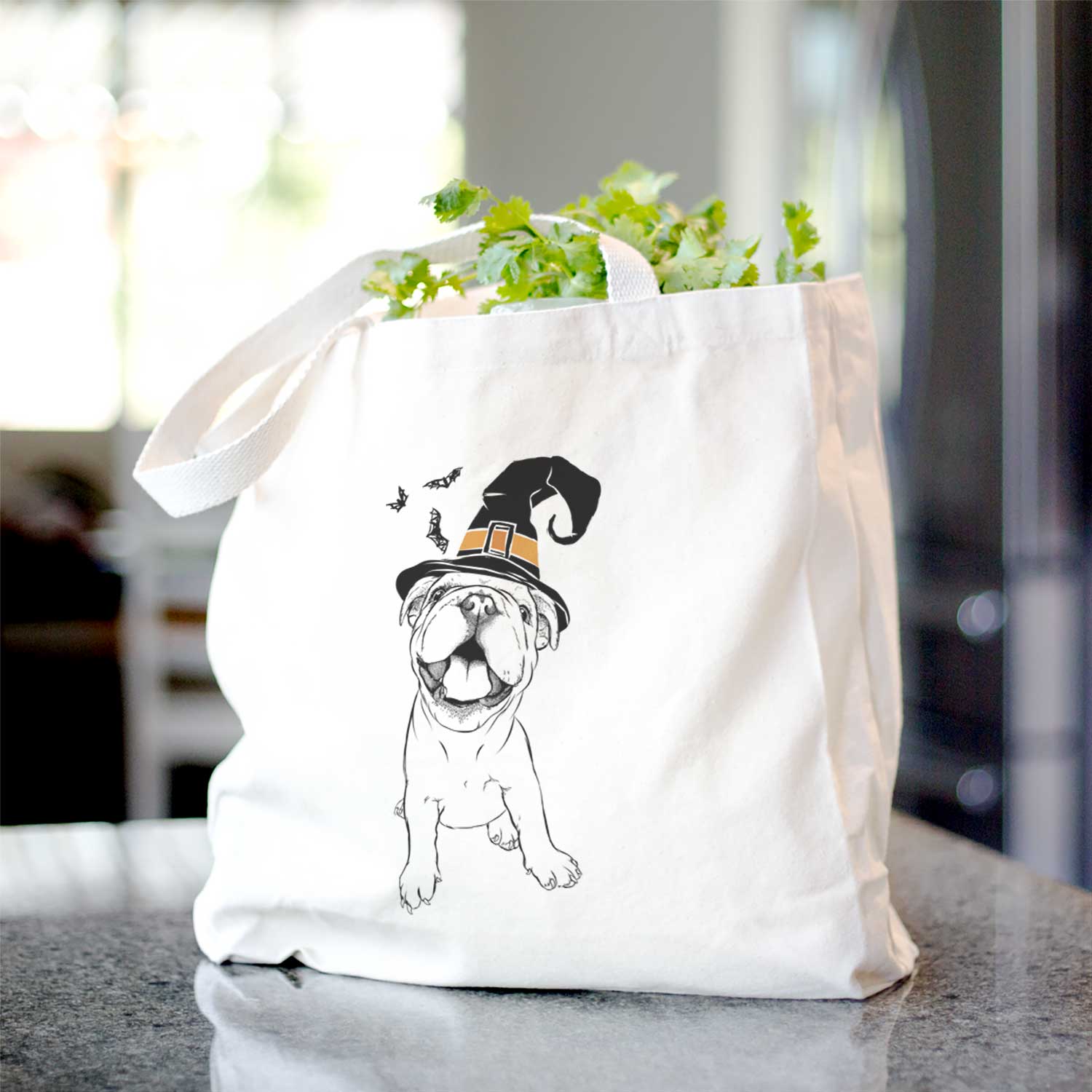 Tyke the English Bulldog - Tote Bag