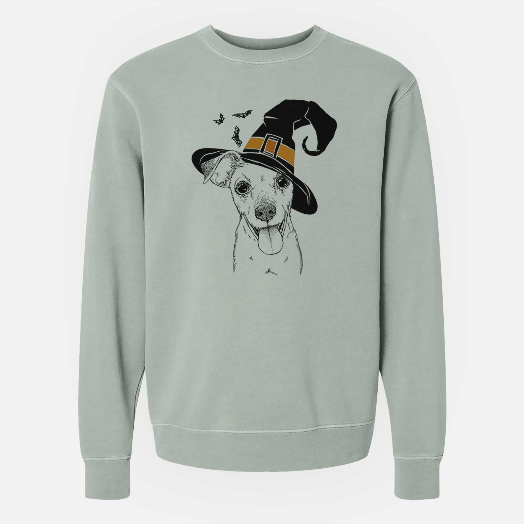 Witch Tyler the Mixed Breed - Unisex Pigment Dyed Crew Sweatshirt