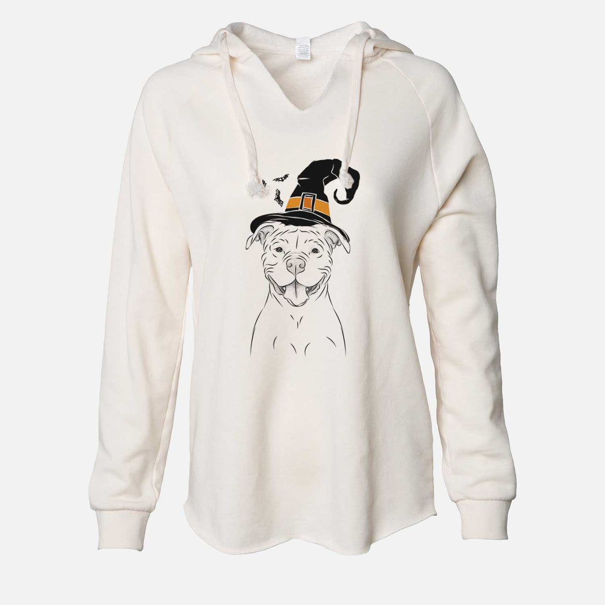 Witch Tyson the American Bulldog - Cali Wave Hooded Sweatshirt