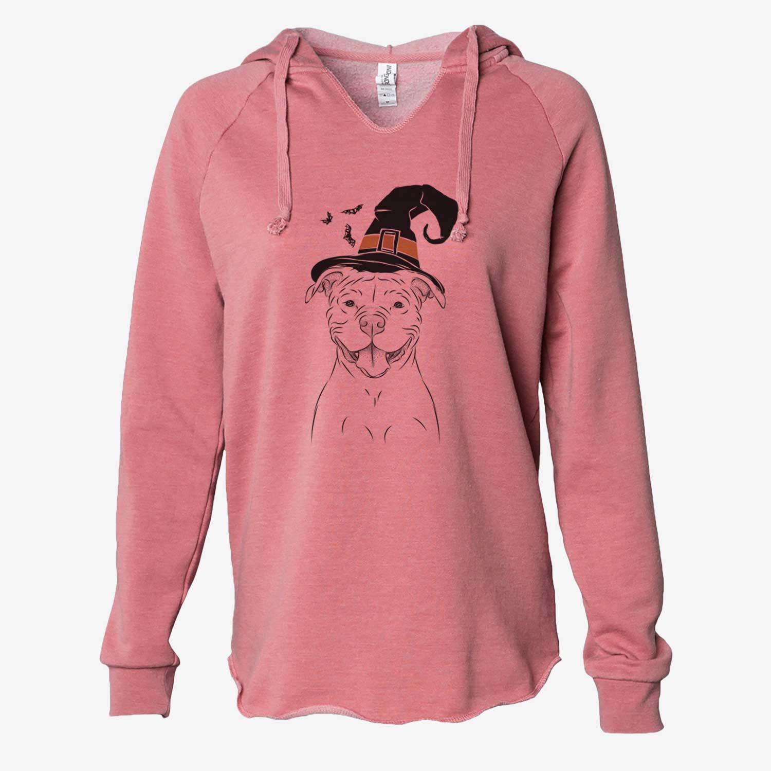 Witch Tyson the American Bulldog - Cali Wave Hooded Sweatshirt