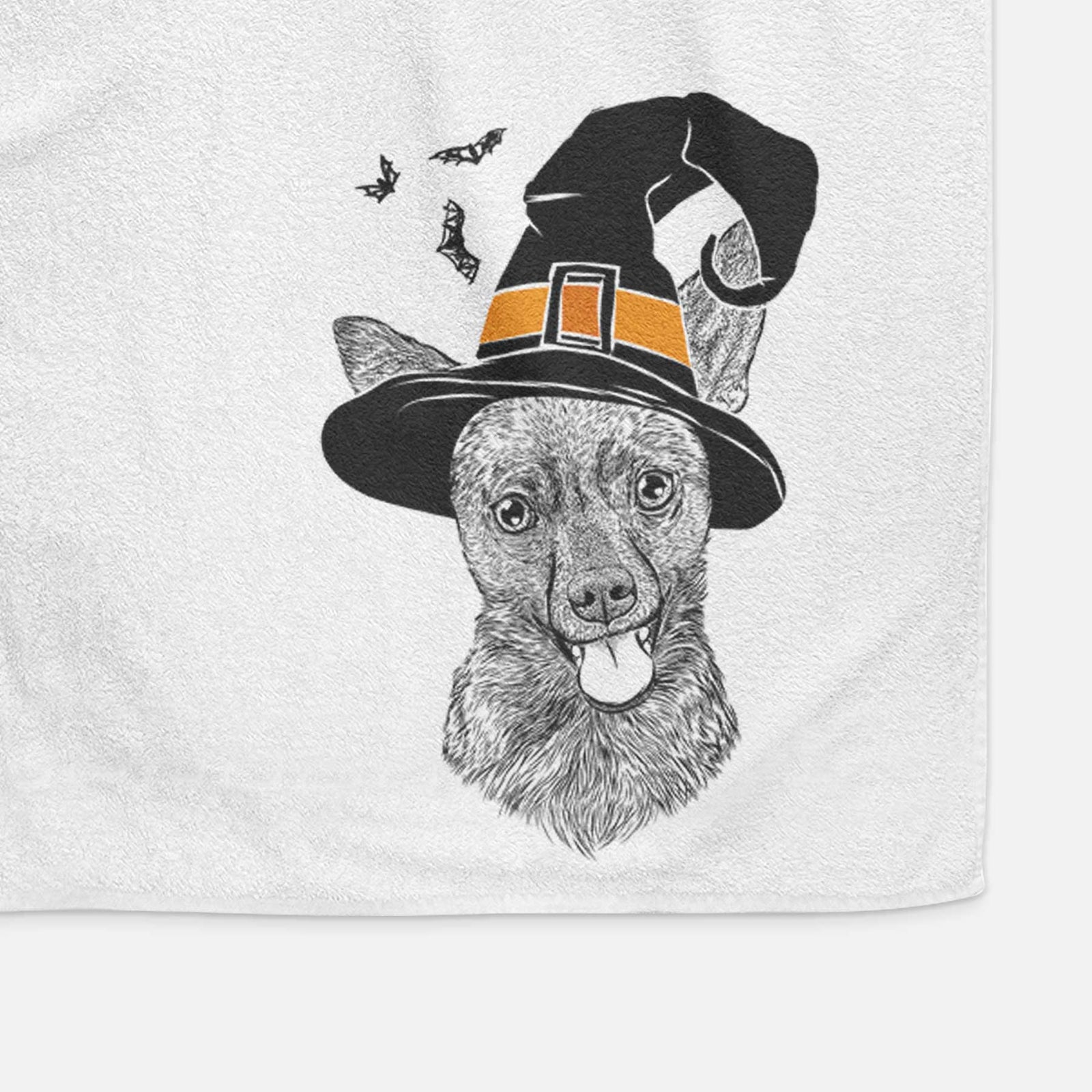 Ursa the Mixed Breed Decorative Hand Towel