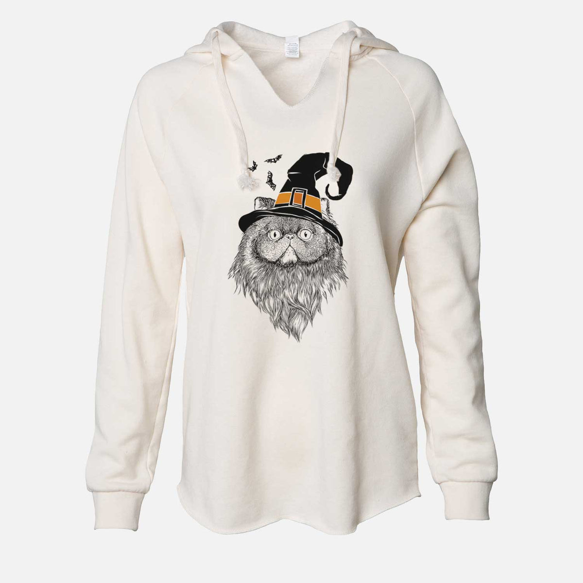 Witch Vader the Persian Cat - Cali Wave Hooded Sweatshirt