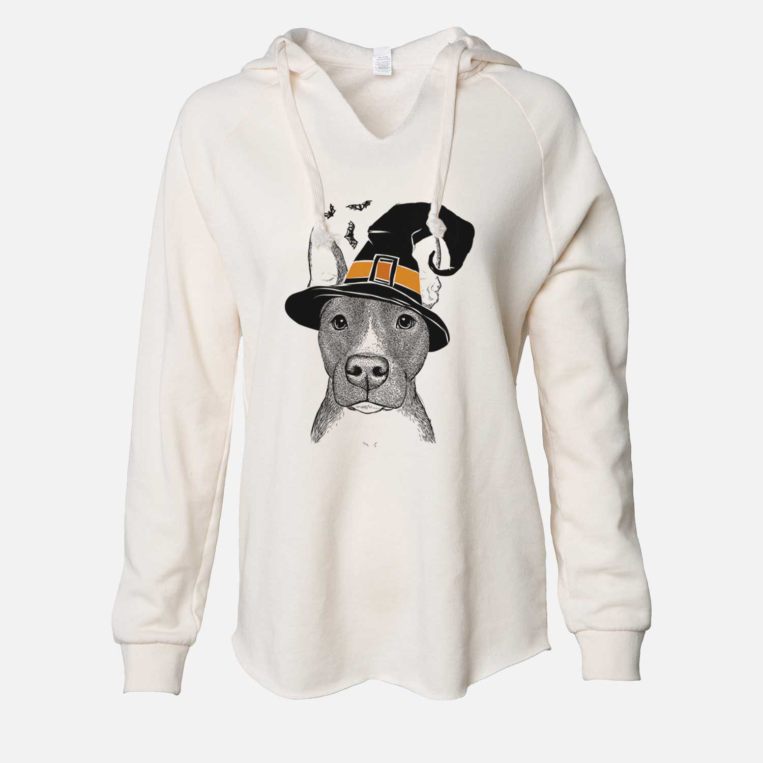 Witch Violet the Pitbull - Cali Wave Hooded Sweatshirt