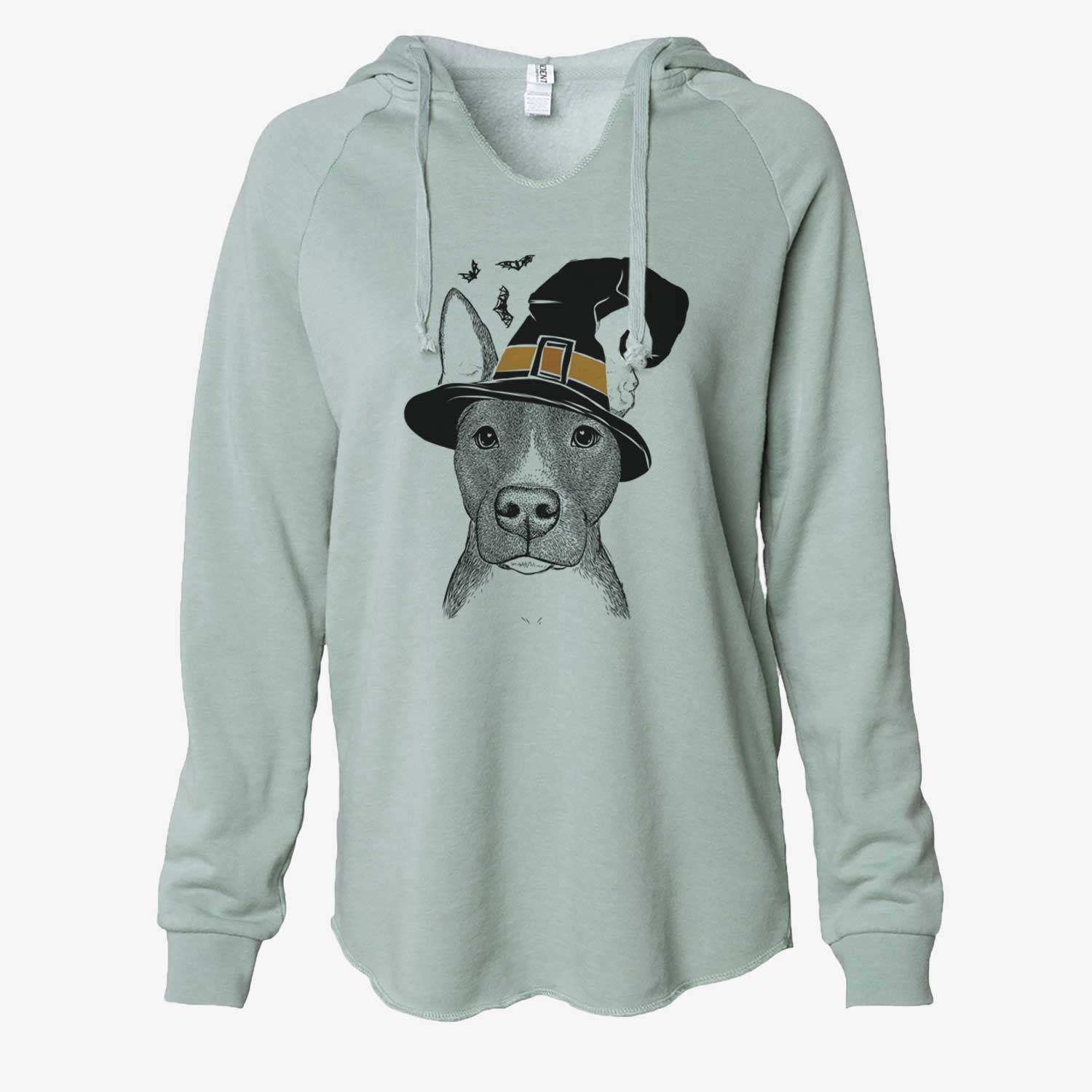 Witch Violet the Pitbull - Cali Wave Hooded Sweatshirt