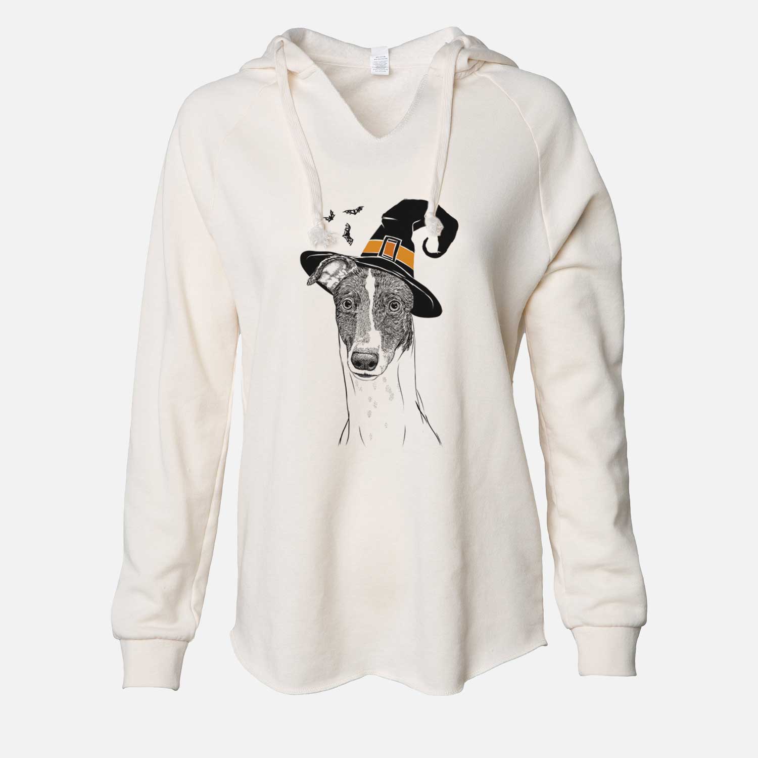 Witch Vyncent the Greyhound - Cali Wave Hooded Sweatshirt