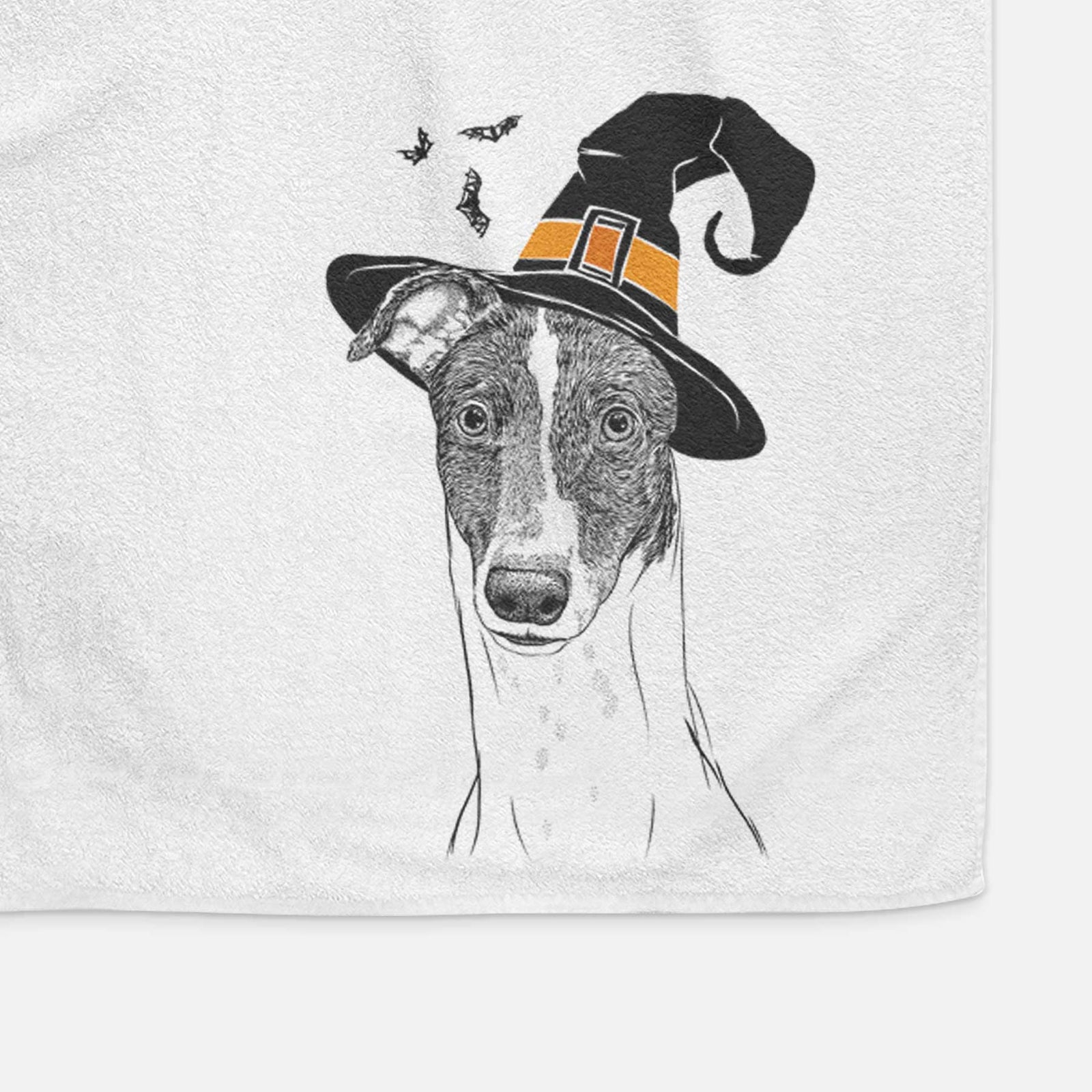 Vyncent the Greyhound Decorative Hand Towel