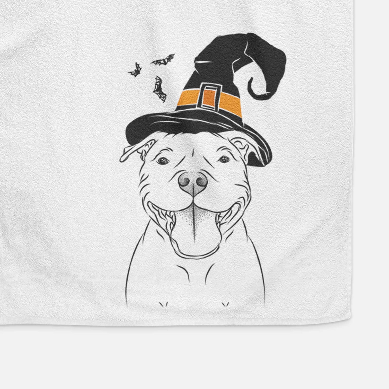 Wafer the Staffordshire Bull Terrier Decorative Hand Towel