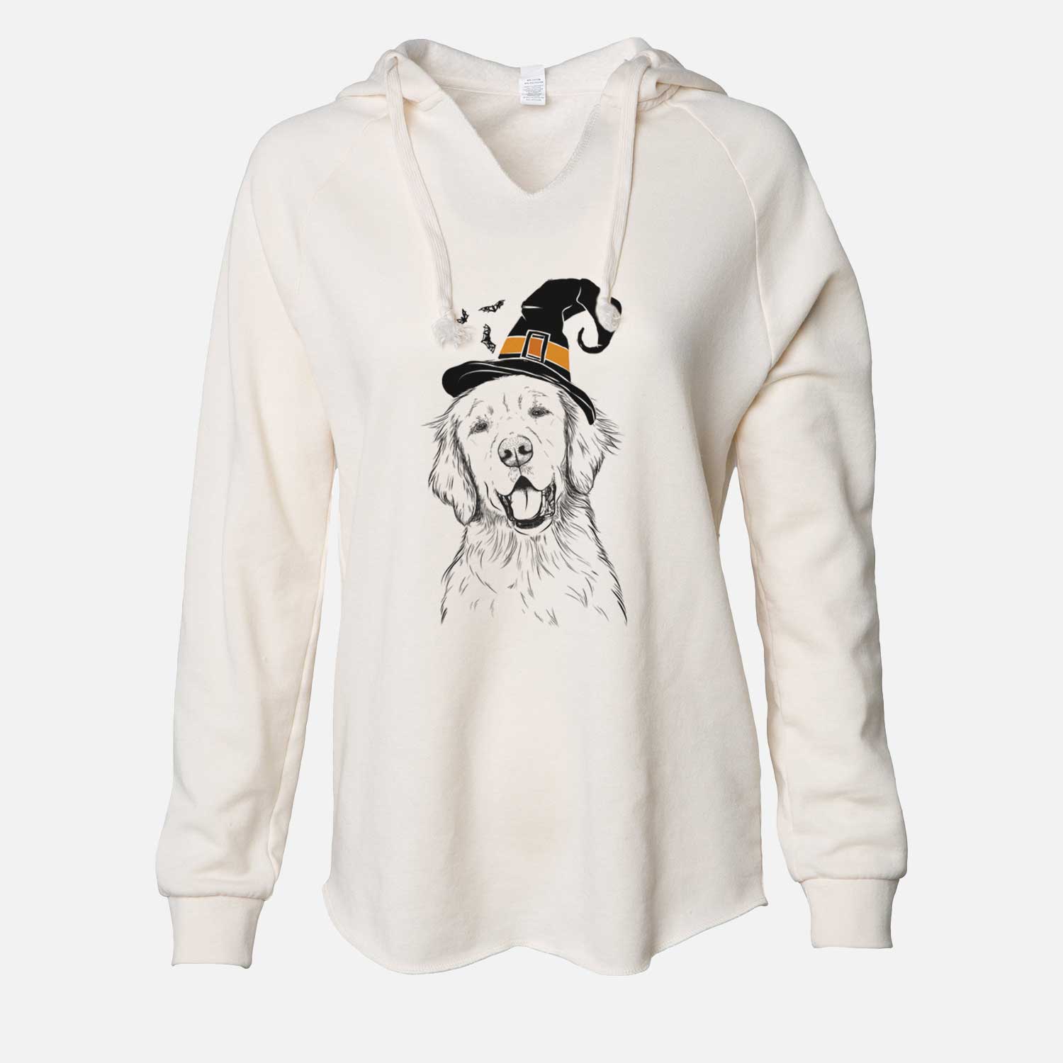 Witch Wallace the Golden Retriever - Cali Wave Hooded Sweatshirt