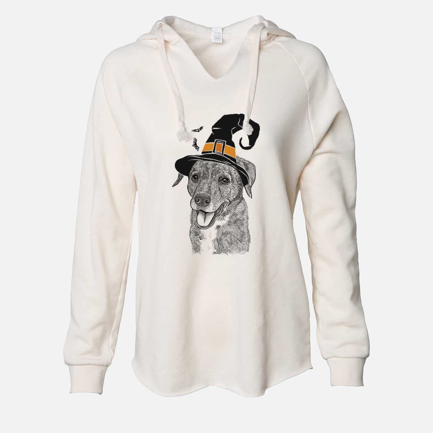 Witch Wally the Mixed Breed - Cali Wave Hooded Sweatshirt
